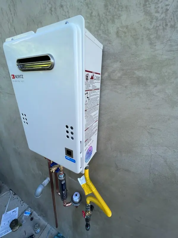 Tankless water heater installation for Bel Air homes